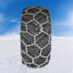 1 Paar Schneeketten 20-24 Rud bewegl. Greifsteg 8mm Radlader    B4