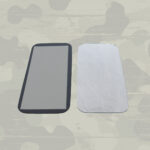 2x Spiegelglas Glas für Spiegel LKW 364x175 Ersatzglas Oldtimer