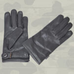 BW Lederhandschuhe Leder Handschuhe schwarz