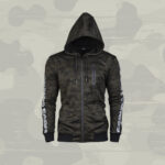 Trainingsjacke Jacke Hoodie Freizeit woodland