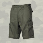 US Bermuda Short oliv mit Seitentaschen