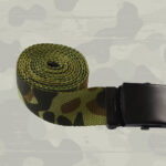 Gürtel flecktarn mit Metallschloß