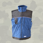 Planam Trekkingweste Weste Arbeitsweste blau/schwarz