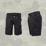 Damen Shorts Norit Arbeitshose kurze Hose schwarz