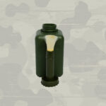 5 Stück 1 Liter Pinselflaschen Oliv Pinsel Flasche