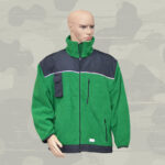 Planam Trekkingjacke Jacke Arbeitsweste grün/schwarz