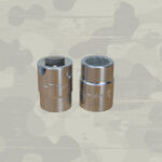 2x Stecknuss Steckschlüssel Zoll Zollwerkzeug 7/8" Anschluß 3/4"