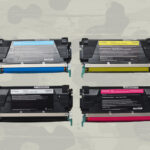 original Toner für Lexmark C746DN C746A3CG Cyan, C746A3MG magenta, C746A3YG yellow,  C746H3KG schwarz gebraucht über 50% Resttoner