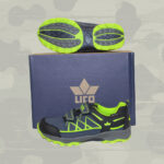Kinder Lico Schuhe Griffin Low V marine/schwarz/lemon