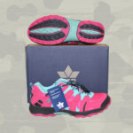 Kinder Lico Schuhe Fremont Pink / Türkis