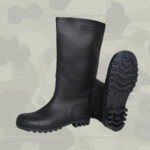 Nero PVC Stiefel schwarz