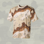 US T-Shirt halbarm Shirt US Army 6-Farben Desert