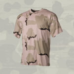 US T-Shirt halbarm Shirt US Army 3-Farben Desert