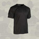 Tactical T-Shirt halbarm Quick Dry Shirt schwarz