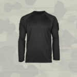 Tactical langarm Shirt  Quick Dry Shirt schwarz