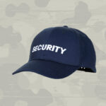US Cap blau bestickt "Security"
