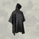 Poncho ′Basic′ PE R/S schwarz