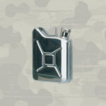 Taschenflasche "Flachmann" Jerry 170ml Edelstahl