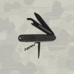 BW Taschenmesser A. A. Messer schwarz