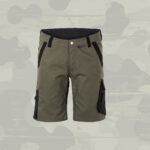 Herren Short Shorts Norit Arbeitshose kurze Hose oliv/schwarz