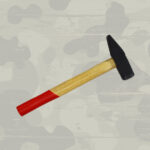 Schlosserhammer Hammer Schlosser 1000g mit Holzstiel