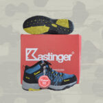 Kastinger Herren Schuhe Wanderschuhe Trekkingschuhe 1084003 blau / schwarz / gelb