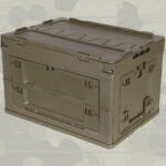 Transportbox Box Kunststoff faltbar 60l oliv