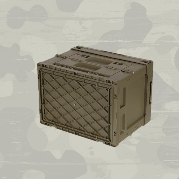 Transportbox Box Kunststoff faltbar 20l oliv – Bild 5