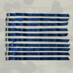 10x kleiner Zurrgurt Gurt mit Klemmschloß Klemmschloss Klemmgurt blau 550mm x 25mm