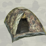 Zweimannzelt Iglu Zelt 2 Personen flecktarn