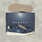Bugatti Schuhe Sneaker ASF01-5000 dunkelblau / blau mit Reißverschluß