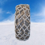 1 Paar Schneeketten 540/65-30 8mm Netzkette m. Verschleißringen