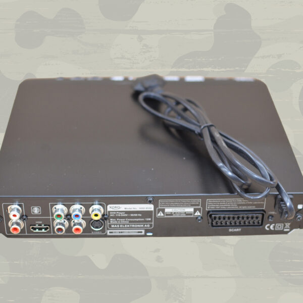 Xoro HSD 8550 DVD Player HDMI, MPEG4, USB MP3 CD-Ripper Wie NEU aus Bundeswehr Lagerbestand – Bild 3
