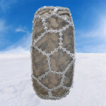1 Paar Schneeketten 405/70-20 bewegl. Steg 7mm