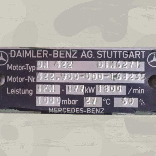 OM422 OM 422 Daimler Benz Motor – Bild 4