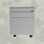 Hali Rollcontainer für Büro weiß 3 Schubladen