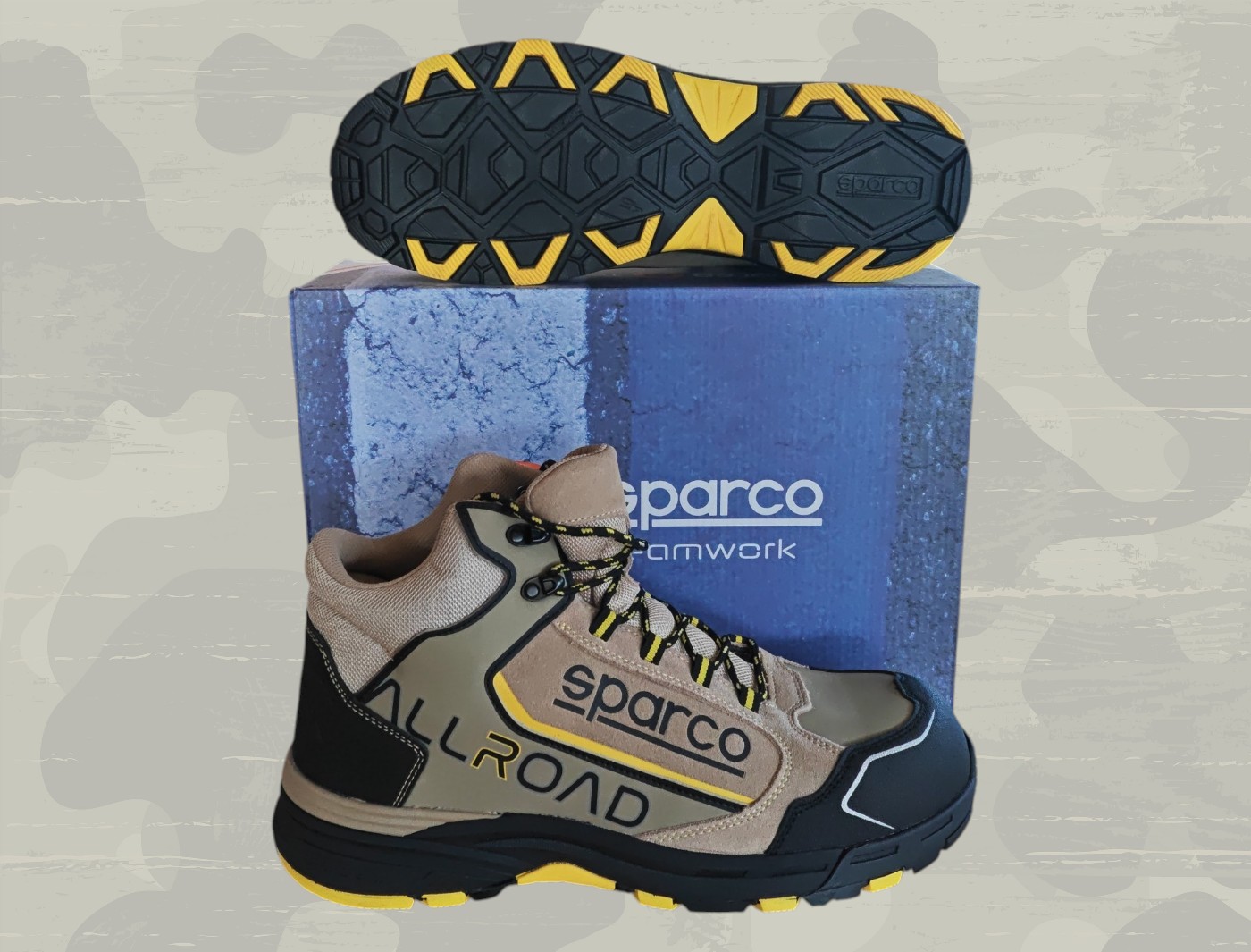 SparcoAllroad (1) Sparco Allroad Stone S3 ESD Sicherheitsschuhe Arbeitsschuhe Schuhe Sicherheit – Bild 1