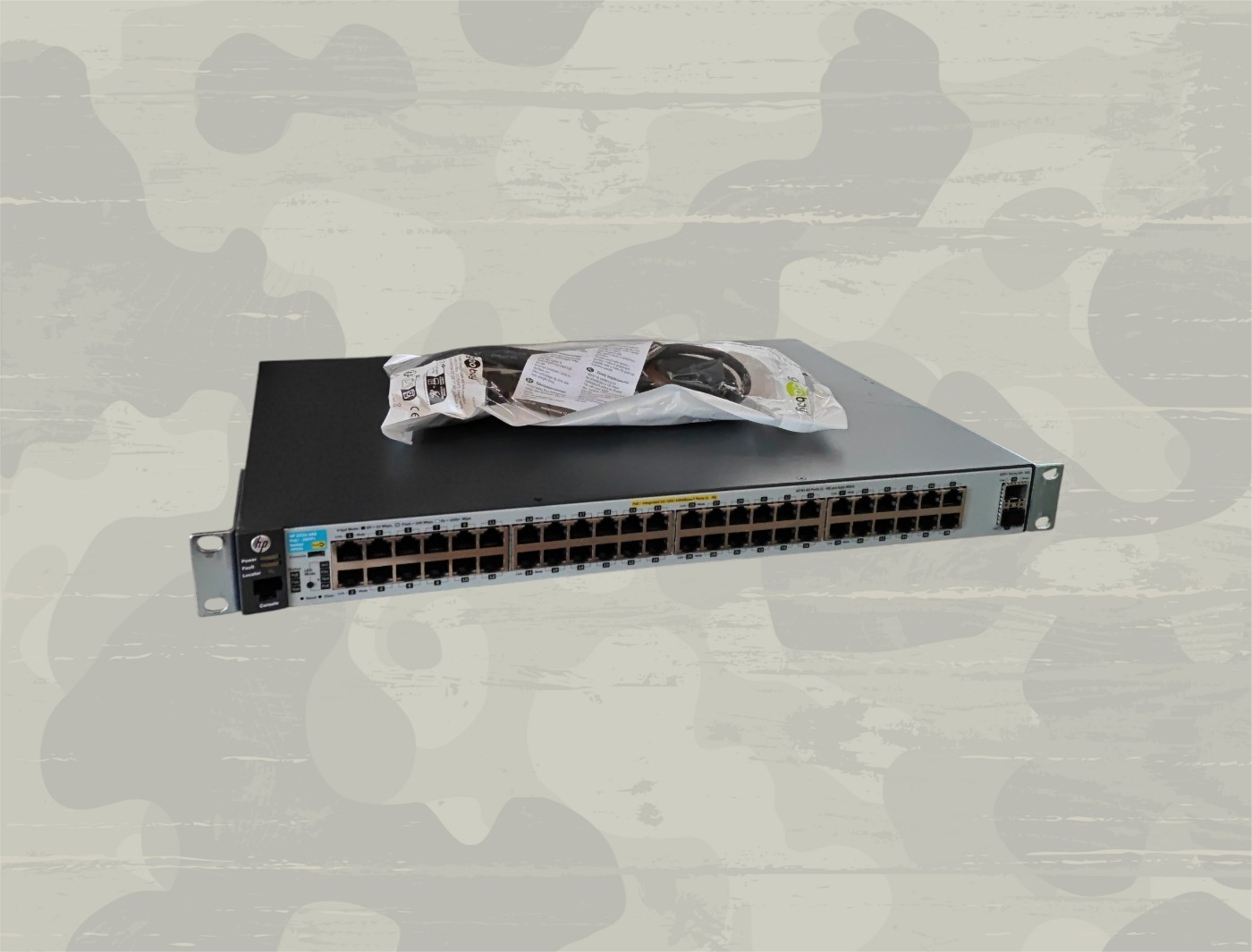 HPSwitch2530-48g Switch HP 2530-48G PoE+ 2SFP+ J9853A 48-Port Gigabit 48 Port – Bild 1