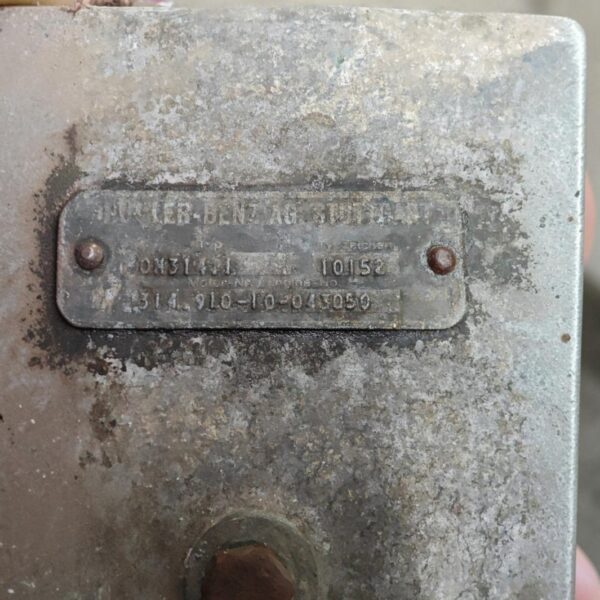 Mercedes Daimler Benz Motor OM 314 – Bild 2