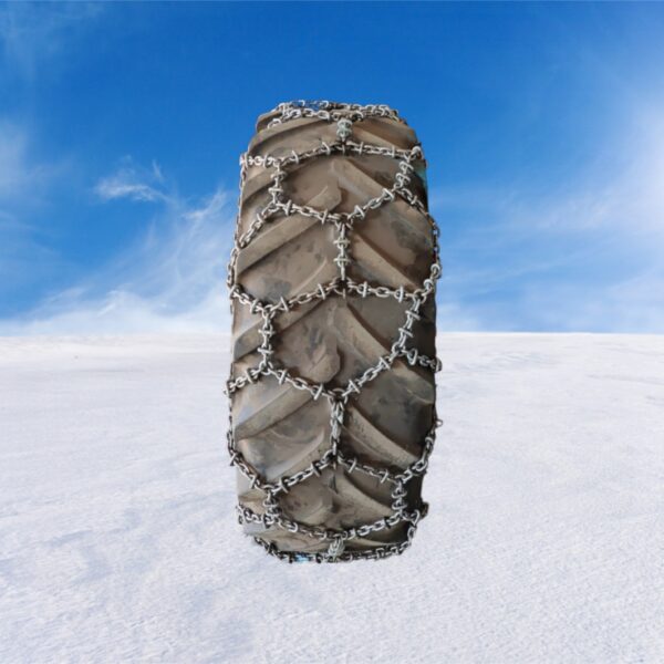 1 Paar Schneeketten 540/65-38   /   520/70-38 Wabenkette 8mm    B17