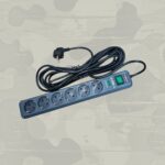 Brennenstuhl Steckdosenleiste 6-Fach 5m Kabel anthrazit Überspannungsschutz max. 13.500A