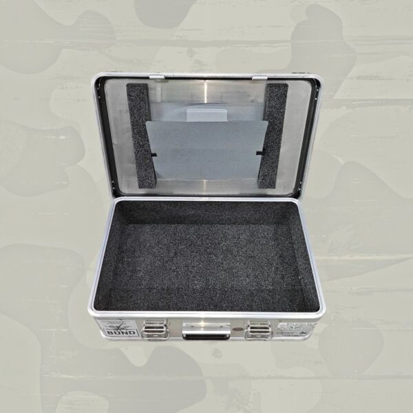 Zarges Alukiste Box Alu Kiste Transportkiste Aluminium Bundeswehr 59cm x 38,5cm x 18cm – Bild 2